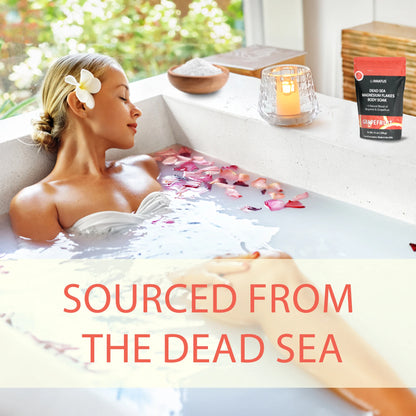 Pure Dead Sea Magnesium Flakes Restful Grapefruit Soak
